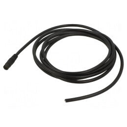 Conector circular 4 pini 60V mufă tată 3A IP40