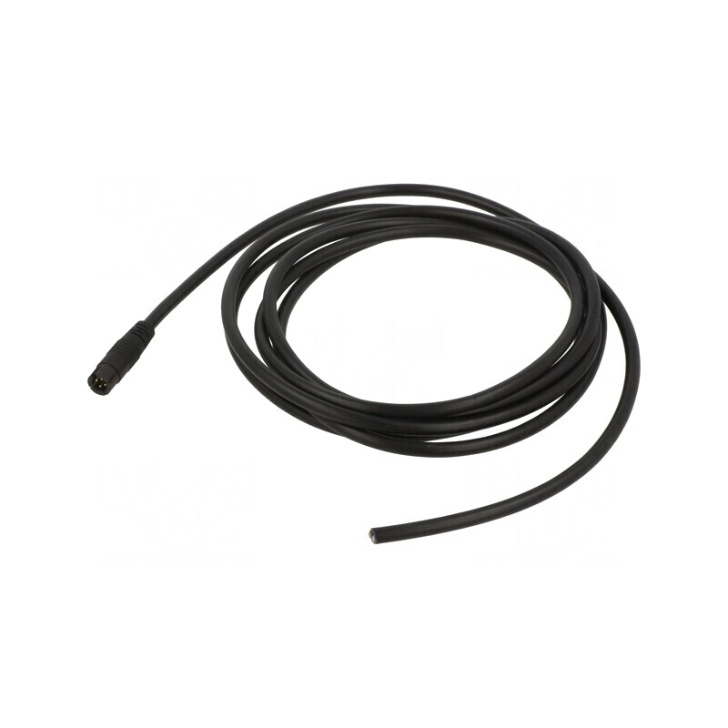 Conector circular 4 pini 60V mufă tată 3A IP40 | Electronic-mag.ro | Componente Electronice
