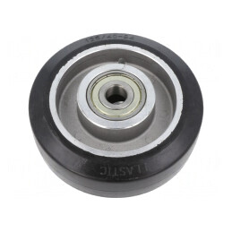 Roată de Transport 125mm Gumă 250kg ALGE | Electronic-mag.ro | Componente Electronice