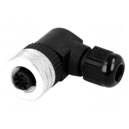 Mufă M12 5-Pin Mamă DeviceNet CANopen IP67 | Electronic-mag.ro | Componente Electronice