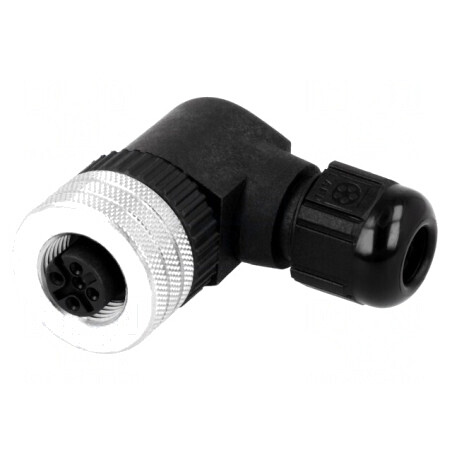 Mufă M12 5-Pin Mamă DeviceNet CANopen IP67 | Electronic-mag.ro | Componente Electronice