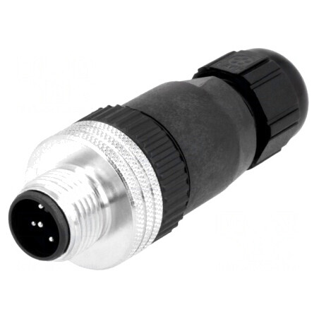 Mufă M12 5-PIN Tată pe Cablu IP67 DeviceNet/CANopen | Electronic-mag.ro | Componente Electronice