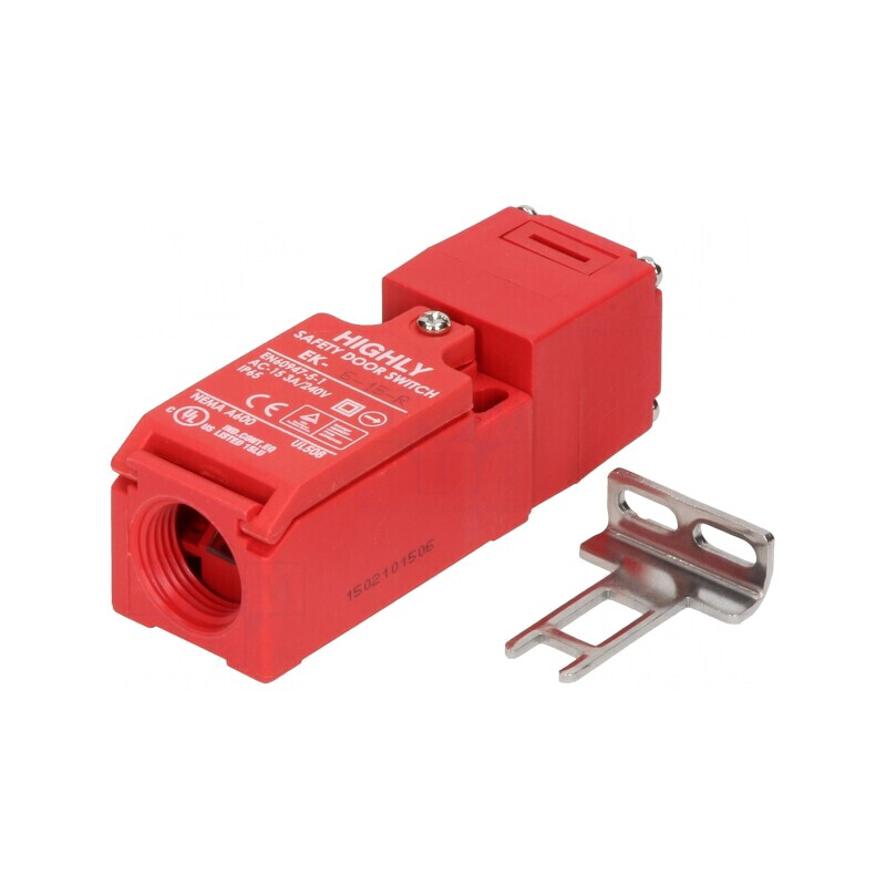 Întrerupător de siguranţă cu cheie roşie EK NC IP65 | Electronic-mag.ro | Componente Electronice