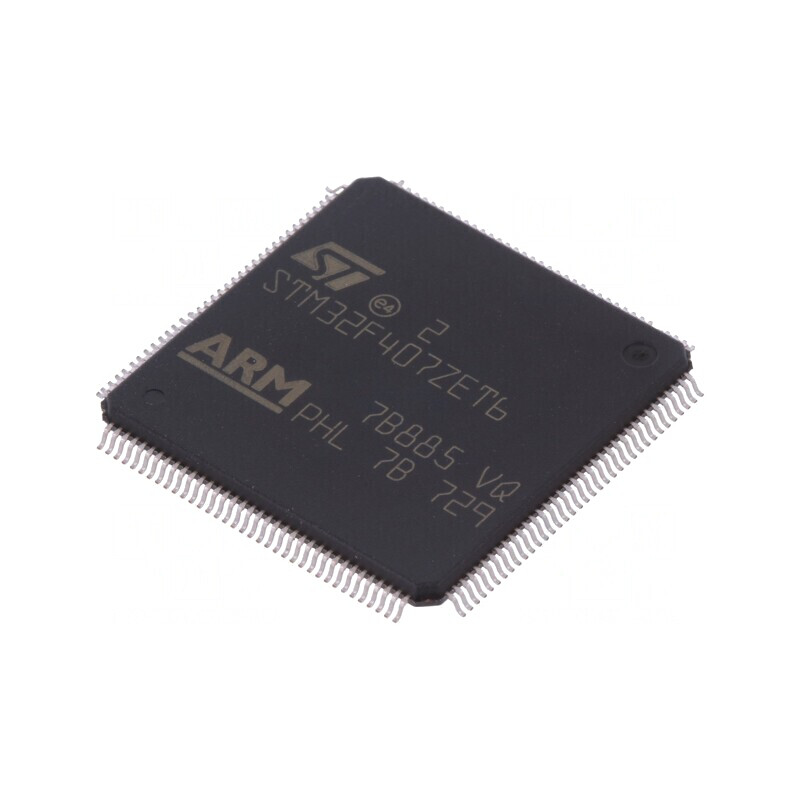 Microcontroler ARM 168MHz LQFP144 STM32F407ZET6 | Electronic-mag.ro | Componente Electronice