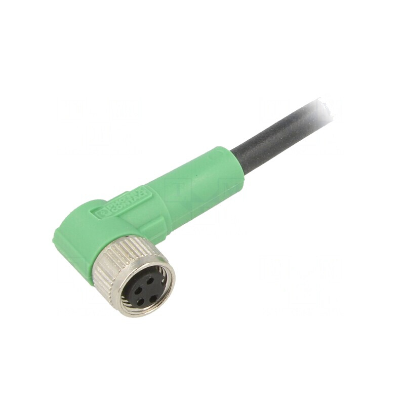 Cablu Conectare M8 4P Unghi 3m 30VAC 4A PUR | Electronic-mag.ro | Componente Electronice