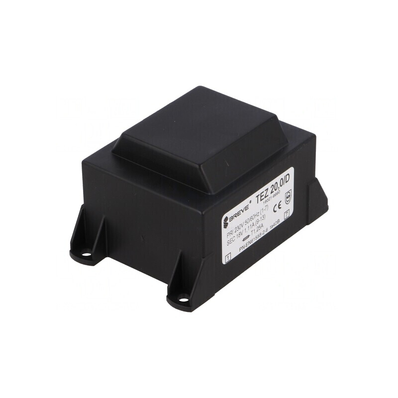 Transformator Încapsulat 20VA 230VAC 18V PCB | Electronic-mag.ro | Componente Electronice
