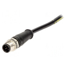 Mufă M12 5 Pini Tată IP67 2m | Electronic-mag.ro | Componente Electronice