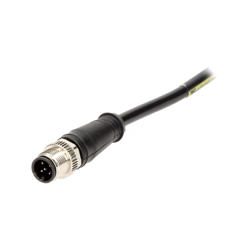 Mufă M12 5 Pini Tată IP67 2m | Electronic-mag.ro | Componente Electronice