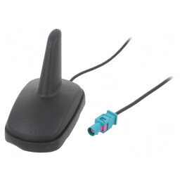 'Antenă Auto SHARK AM/FM cu Amplificator Neagră' | Electronic-mag.ro | Componente Electronice