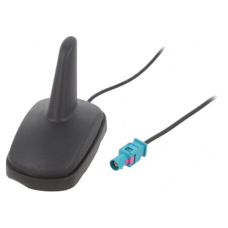 'Antenă Auto SHARK AM/FM cu Amplificator Neagră' | Electronic-mag.ro | Componente Electronice