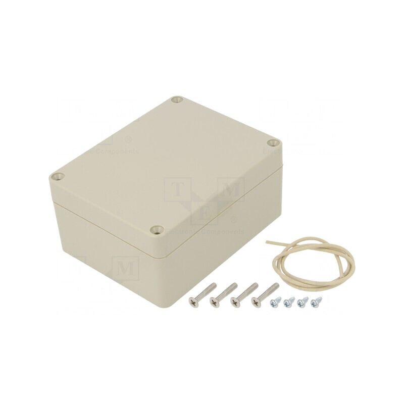 Carcasă Universală ABS Bej IP65 90x115x55mm Ritec | Electronic-mag.ro | Componente Electronice