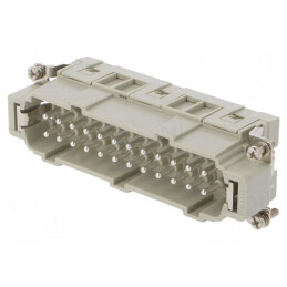 Conector HDC tată 24 pini 16A CSEM 24 | Electronic-mag.ro | Componente Electronice