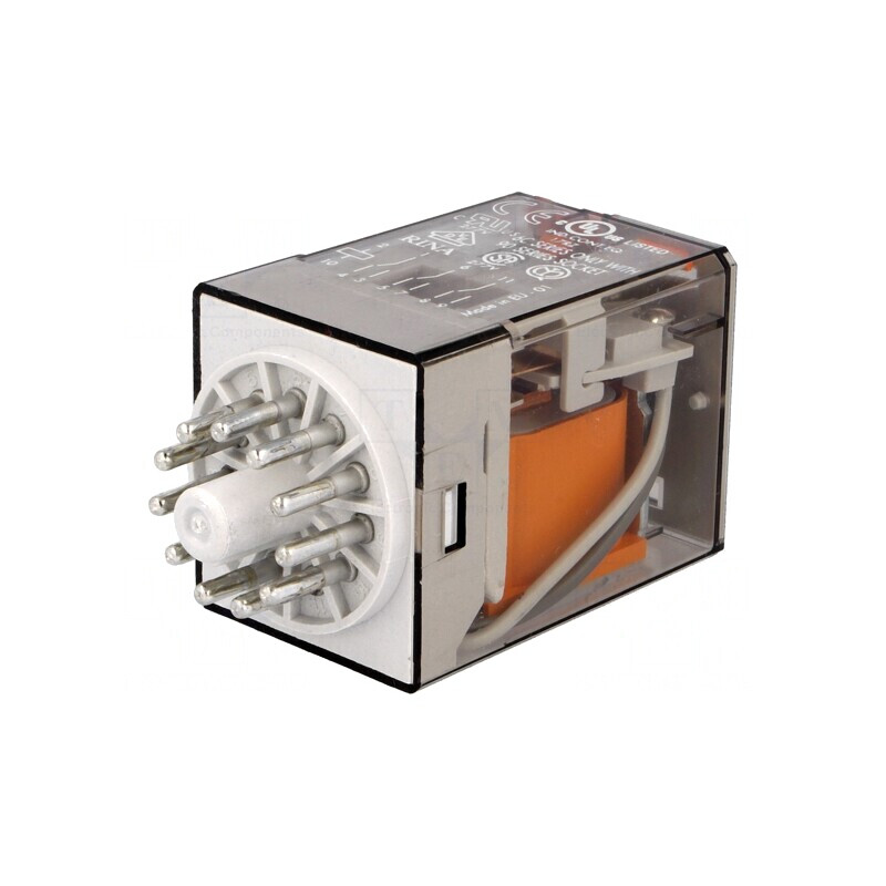 Releu Electromagnetic 3PDT 24VAC 10A | Electronic-mag.ro | Componente Electronice