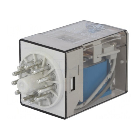 Releu Electromagnetic 3PDT 12VDC 10A | Electronic-mag.ro | Componente Electronice