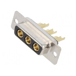 Mufă Mamă D-Sub 5 PIN pentru PCB THT 240V | Electronic-mag.ro | Componente Electronice