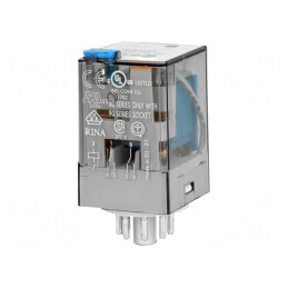 Releu Electromagnetic DPDT 110VDC 10A | Electronic-mag.ro | Componente Electronice