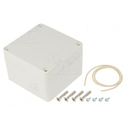 Carcasă universală policarbonat Ritec 80x82x55mm | Electronic-mag.ro | Componente Electronice