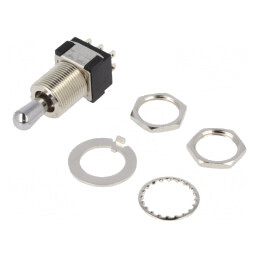 Comutator Basculant DPDT 6A 125VAC | Electronic-mag.ro | Componente Electronice
