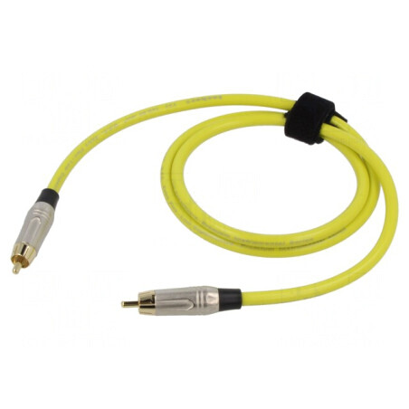 Cablu RCA Aurit 1m | Electronic-mag.ro | Componente Electronice