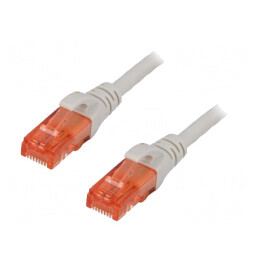 Patch cord UTP Cat6 LSZH Gri 20m | Electronic-mag.ro | Componente Electronice