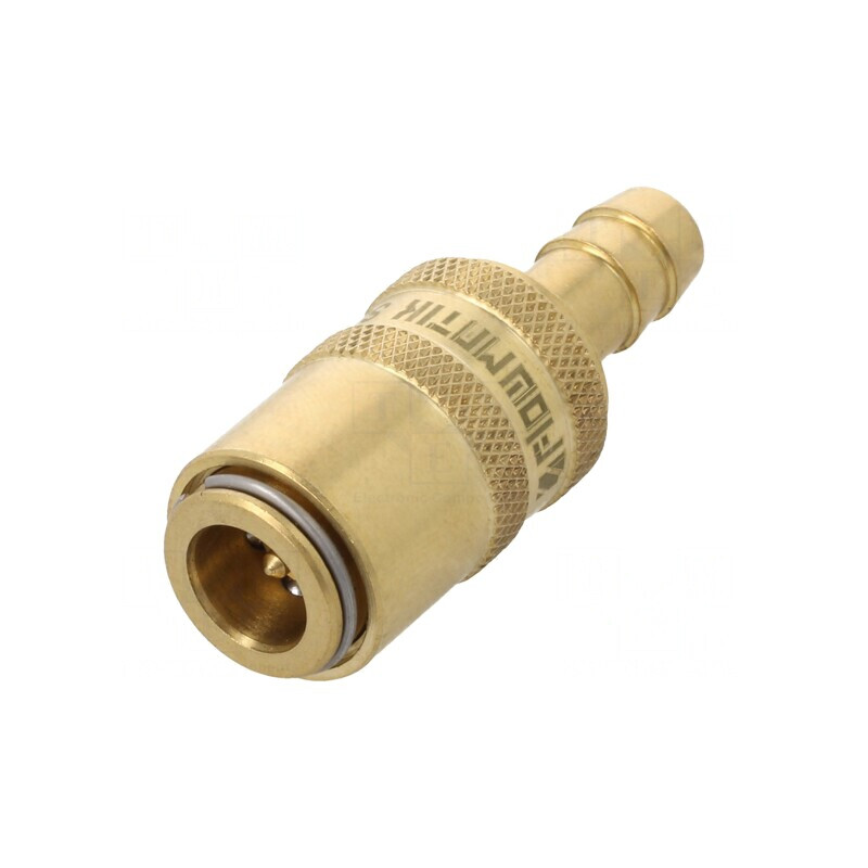 Conector Rapid cu Supapă din Alamă 10bar FPM | Electronic-mag.ro | Componente Electronice