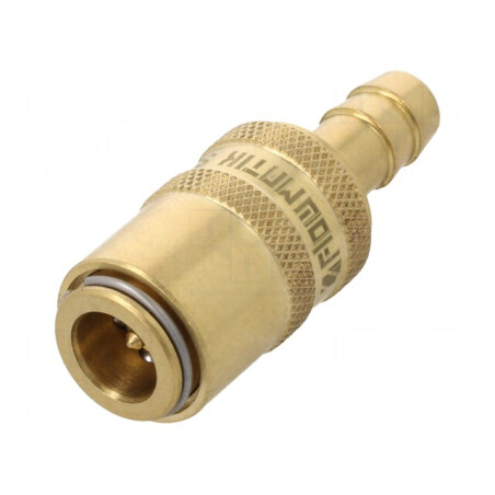 Conector Rapid cu Supapă din Alamă 10bar FPM | Electronic-mag.ro | Componente Electronice