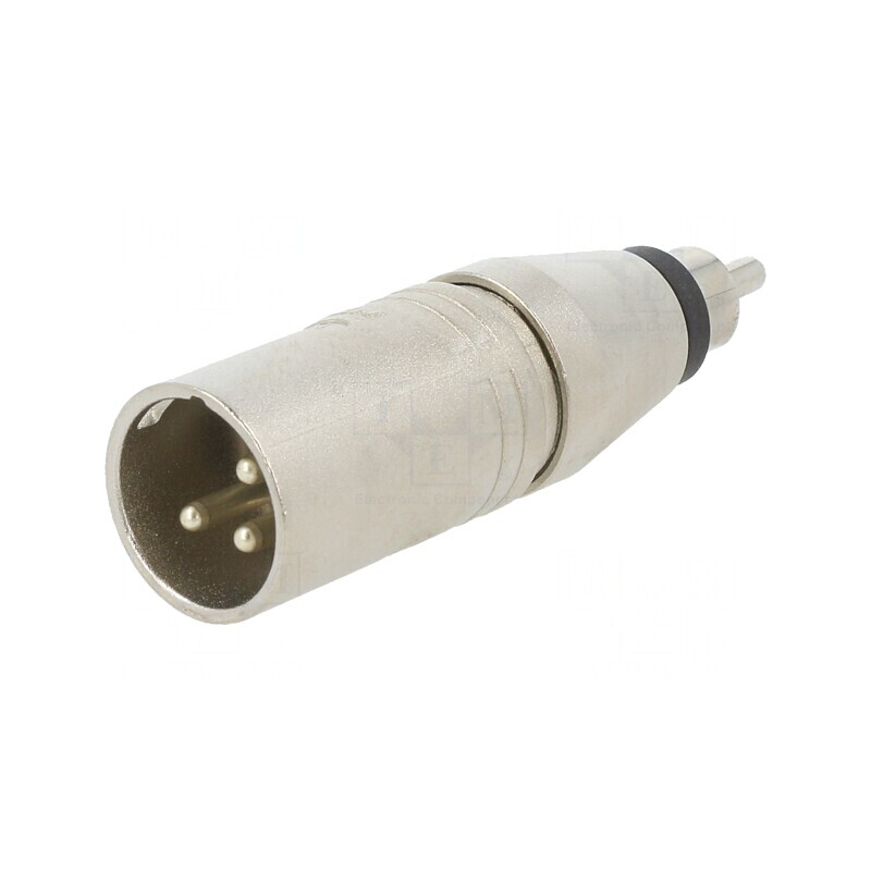 'Adapter XLRM 2-Pin to Phono Male' | Electronic-mag.ro | Componente Electronice
