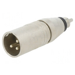 'Adapter XLRM 2-Pin to Phono Male' | Electronic-mag.ro | Componente Electronice