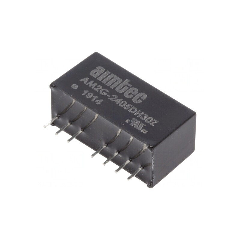 Convertor DC/DC 2W 18-36V la 5V/-5V SIP8 | Electronic-mag.ro | Componente Electronice