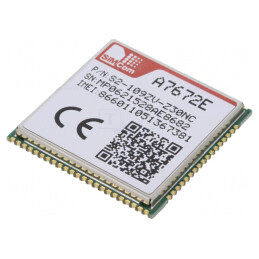 Modul LTE 10Mbps Down 5Mbps Up SMD EDGE GPRS GSM LTE CAT1