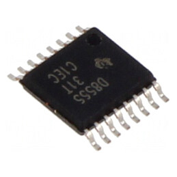 Convertor D/A 16-bit 200ksps 4 Canale TSSOP16 | Electronic-mag.ro | Componente Electronice