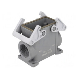 Carcasă pentru conectori HDC T-Type IP65 57.27 | Electronic-mag.ro | Componente Electronice