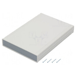 Carcasă ABS Gri Deschis 200x280x40mm | Electronic-mag.ro | Componente Electronice