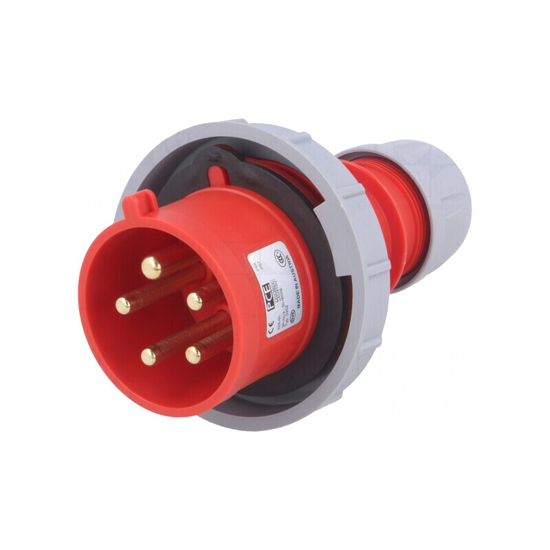 Conector alimentare AC trifazat 32A 400VAC IP67 | Electronic-mag.ro | Componente Electronice
