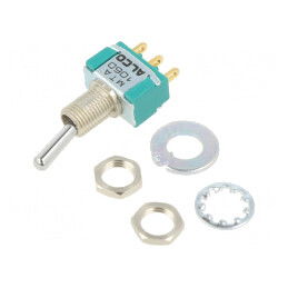 Comutator basculant SPDT ON-ON 3A/250VAC | Electronic-mag.ro | Componente Electronice