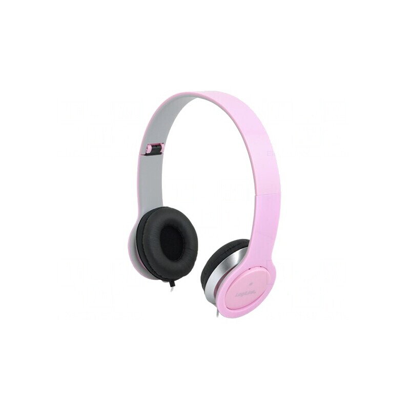 Căști cu Microfon Roz Jack 3,5mm 1,2m | Electronic-mag.ro | Componente Electronice