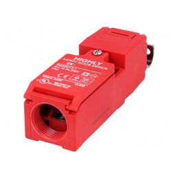 Întrerupător de siguranță cu cheie roșie IP65 | Electronic-mag.ro | Componente Electronice