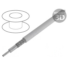 Cablu: coaxial; SKT178/50; litat; Cu; elastomer termoplastic TPE