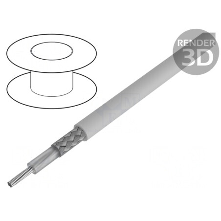 Cablu Coaxial Litat Cu Elastomer Termoplastic TPE SKT178/50 | Electronic-mag.ro | Componente Electronice