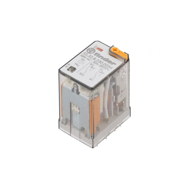 Releu Electromagnetic DPDT 230VAC 20A | Electronic-mag.ro | Componente Electronice