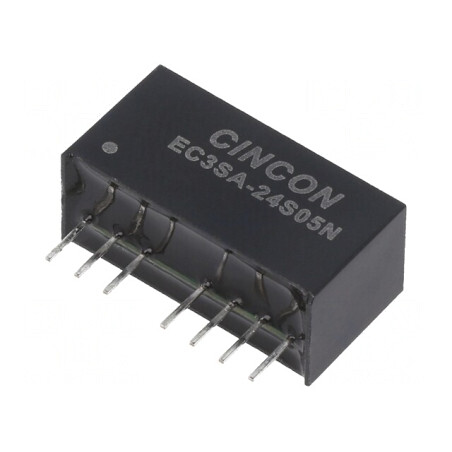 Convertor DC/DC 3W 18-36V la 5V 600mA SIP8 | Electronic-mag.ro | Componente Electronice