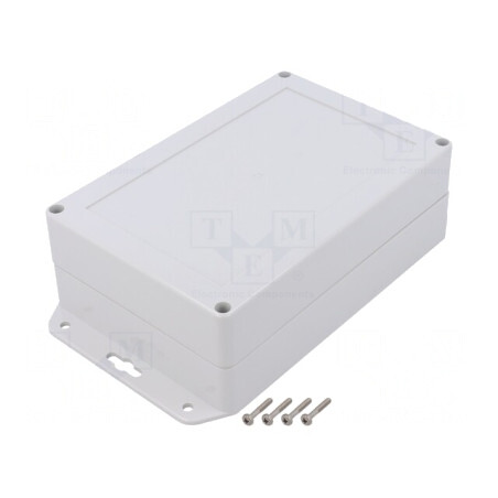 Carcasă universală ABS gri deschis 120x180x60mm | Electronic-mag.ro | Componente Electronice
