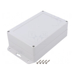 Carcasă universală ABS gri deschis 120x180x60mm | Electronic-mag.ro | Componente Electronice
