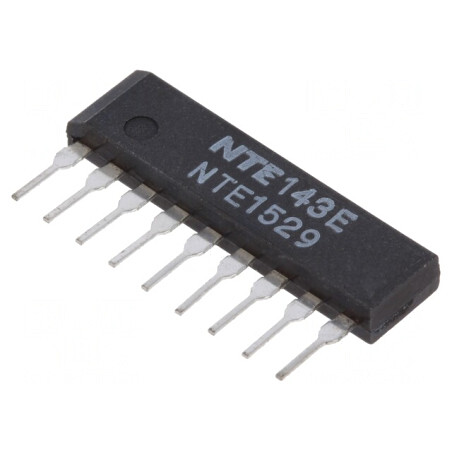Amplificator Operațional Dual SIP9 ±18VDC NTE1529 | Electronic-mag.ro | Componente Electronice
