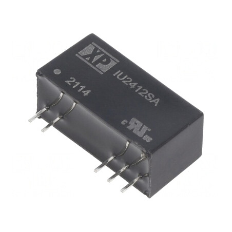 Convertor DC/DC 2W 18-36V la 12V 167mA SIP IU2412SA | Electronic-mag.ro | Componente Electronice