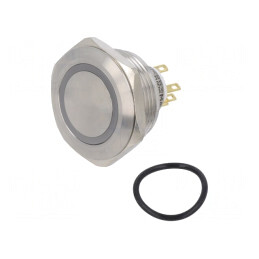 Comutator Anti-Vandalism SPDT 3A/220VAC 5A/24VDC IP65 | Electronic-mag.ro | Componente Electronice