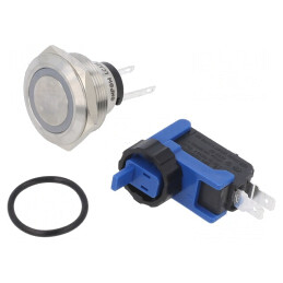 Comutator Anti-Vandalism 12V SPST NC NO 300mA 250VDC | Electronic-mag.ro | Componente Electronice
