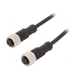 Cablu senzori/automatizări M12 1m 4 pini | Electronic-mag.ro | Componente Electronice