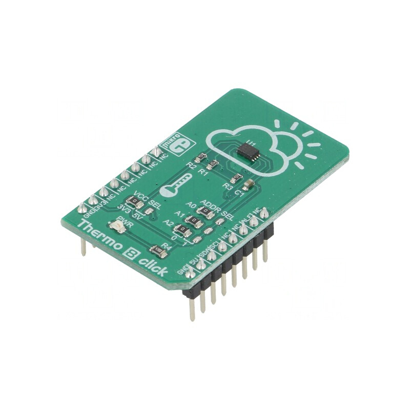 Termometru Digital I2C MCP9808 Click Board | Electronic-mag.ro | Componente Electronice