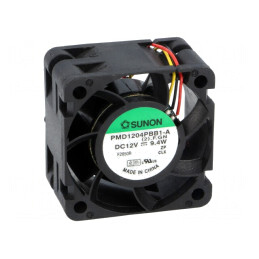 Ventilator DC Axial 12V 40x40x24mm 39.92m3/h 55dBA Cu Bilă | Electronic-mag.ro | Componente Electronice